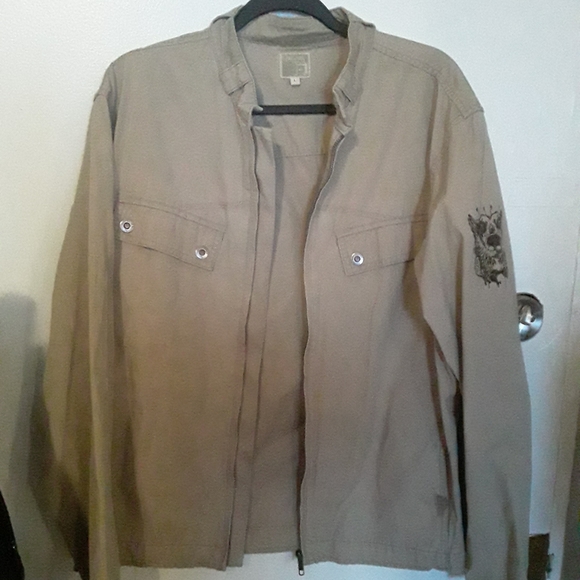 Quicksilver Men's Light Khaki type jacket - Picture 8 of 16